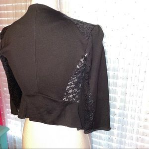 BEBE Cropped Blazer